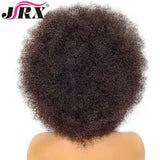 Mongolian Afro Kinky Curly Lace Human Hair Wigs for Women Short Curly 13x4 Lace Wigs Pre plucked Natural Color Remy Hair