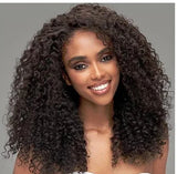 Kinky Curly Tape in Hair Extensions Human Hair Natural Black #1B Invisible PU Skin Weft for Women Seamless Full Head Hair